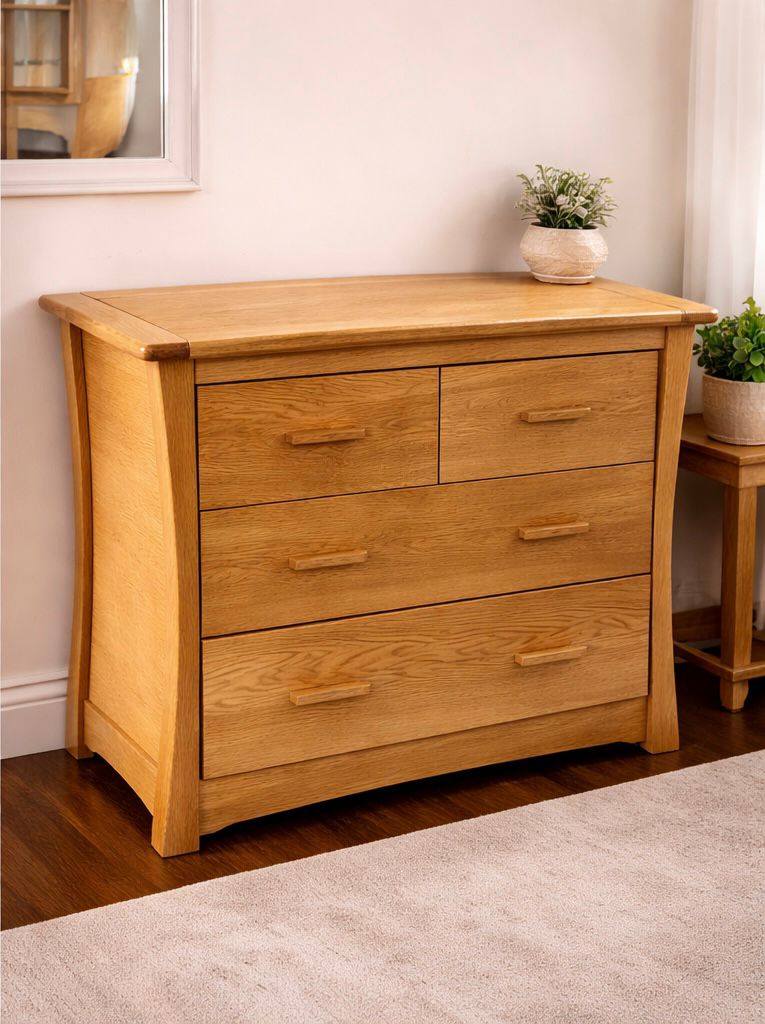 Ocean Dressery Baby Changer – Convertible Solid Wood Chest