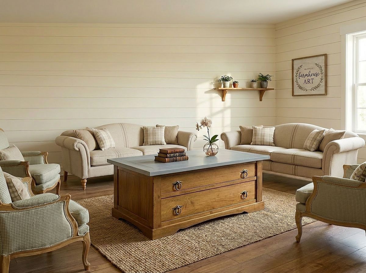 Willow Creek Farmhouse Storage Coffee Table