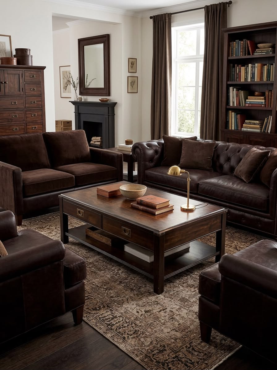 Heritage Walnut Coffee Table